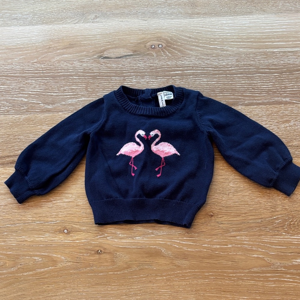 Janie and Jack Navy Sweater